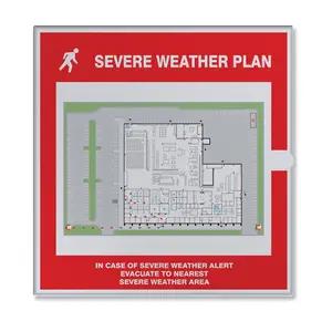 Severe Weather Map Holder