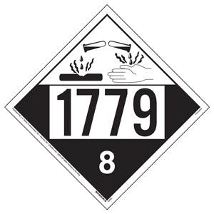 1779 Placard - Class 8 Corrosive