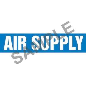 Air Supply Pipe Marker - ASME/ANSI