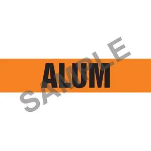 Alum Pipe Marker - ASME/ANSI