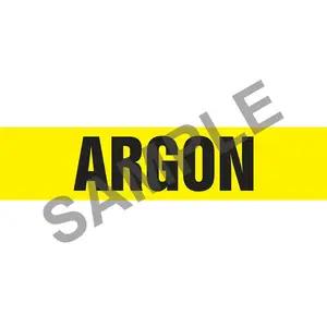 Argon Pipe Marker - ASME/ANSI