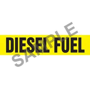 Diesel Fuel Pipe Marker - ASME/ANSI