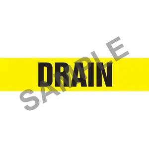 Drain Pipe Marker - ASME/ANSI