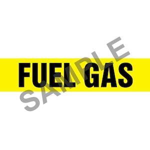 Fuel Gas Pipe Marker - ASME/ANSI