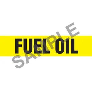 Fuel Oil Pipe Marker - ASME/ANSI