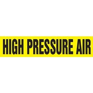 High Pressure Air Pipe Marker - ASME/ANSI