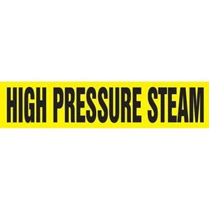 High Pressure Steam Pipe Marker - ASME/ANSI