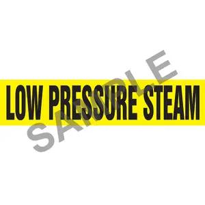 Low Pressure Steam Pipe Marker - ASME/ANSI