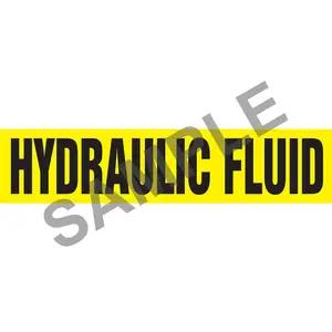 Hydraulic Fluid Pipe Marker - ASME/ANSI