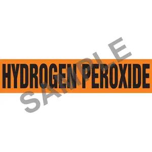 Hydrogen Peroxide Pipe Marker - ASME/ANSI