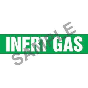 Inert Gas Pipe Marker - ASME/ANSI