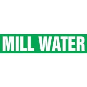Mill Water Pipe Marker - ASME/ANSI