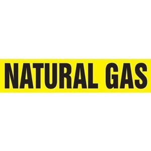 Natural Gas Pipe Marker - ASME/ANSI