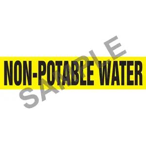 Non-Potable Water Pipe Marker - ASME/ANSI