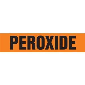 Peroxide Pipe Marker - ASME/ANSI