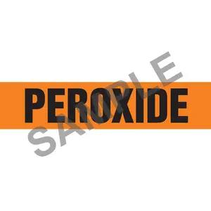 Peroxide Pipe Marker - ASME/ANSI