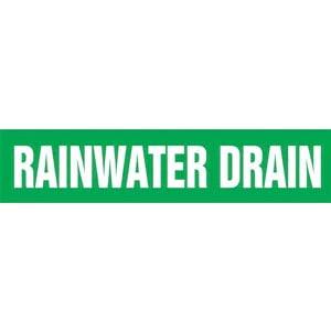 Rain Water Drain Pipe Marker - ASME/ANSI