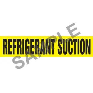 Refrigerant Suction Pipe Marker - ASME/ANSI