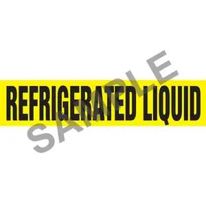 Refrigerated Liquid Pipe Marker - ASME/ANSI