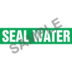 Seal Water Pipe Marker - ASME/ANSI