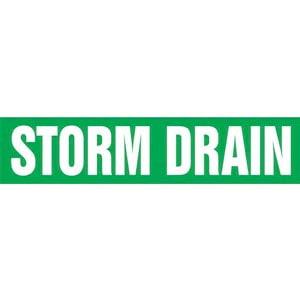 Storm Drain Pipe Marker - ASME/ANSI