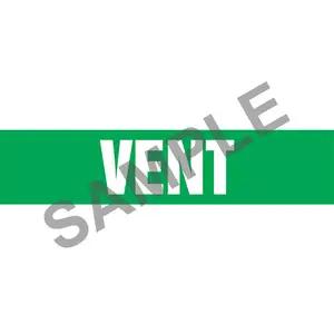 Vent Pipe Marker - ASME/ANSI