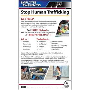 Human Trafficking Driver Awareness Poster