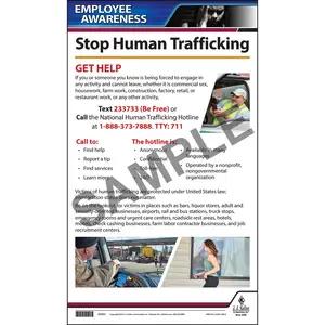 Human Trafficking Driver Awareness Poster