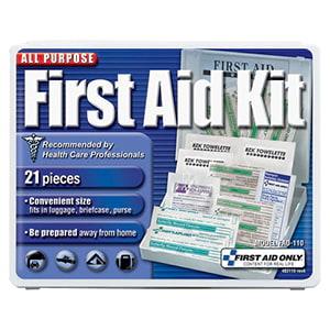 21-Piece Travel First Aid Kit