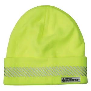J. J. Keller® SAFEGEAR® Hi-Vis Yellow Knit Winter Hat