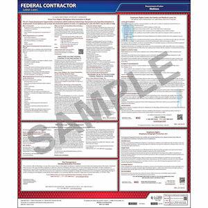 Federal Contractor Applicant Information Poster