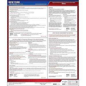 New York City Employment Laws Poster