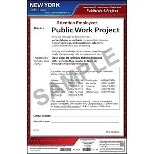 New York Public Work Project Poster