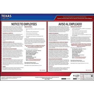 Texas Hazard Communication Act Poster