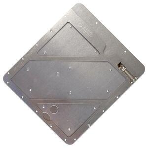 Universal Aluminum Placard Holder with Back Plate