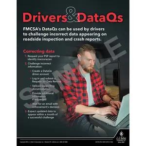 Drivers & Data Qs - Transport Safety Risk Poster