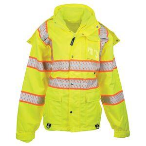 J. J. KellerĀ® SAFEGEARĀ® Womenās Fit 3-in-1 Removable Fleece-Lined Parka Jacket Type R Class 3