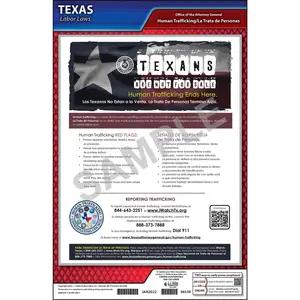 Texas Commercial Human Trafficking Poster