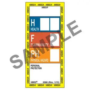 HMIS® III Labels - Rectangular