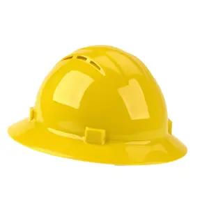 J. J. Keller® SAFEGEAR® Vented Full Brim Ratchet Hard Hat with Accessory Slot