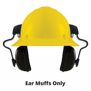 ERB Earmuff for Full Brim Hard Hat Dielectric NRR 25dB