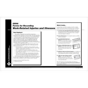 OSHA Reporting Instructional Booklet