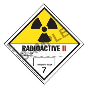Class 7 Radioactive II Labels