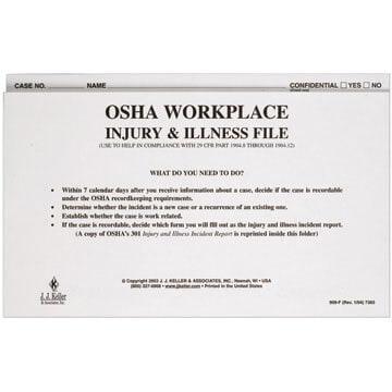 Workplace Injury & Illness File Folder