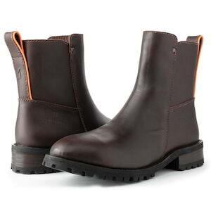 Juno Jones Meti II Women's Steel Toe Boot - Brown