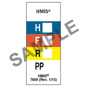 Original HMIS® Laboratory Labels