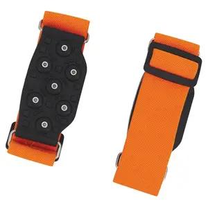 J. J. Keller® SAFEGEAR® Mid-Sole Ice Cleat - Heeled Boot with Tungsten Studs