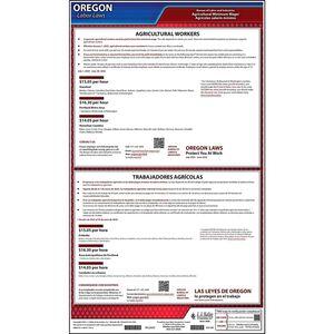 Oregon Notice to Agricultural Employees Poster