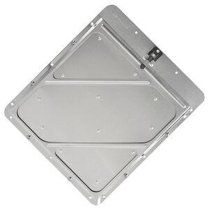 Riveted Aluminum Placard Holder w/Back Plate