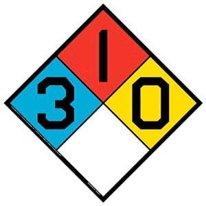 3-1-0 Sign - NFPA